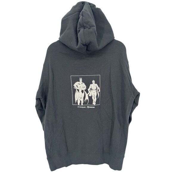 Jean Michel Basquiat x Uniqlo Warner Bros Hoodie Batman & Robin NWT Mens L Lg - Picture 2 of 3